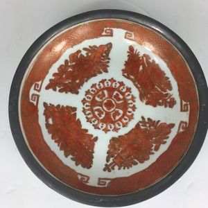 Y.Y. Japanese Porcelain-Ware Decorated 24” Bowl